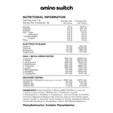 Switch Nutrition Amino Switch Lemonade BCAA and EAA Recovery Matrix 210 g